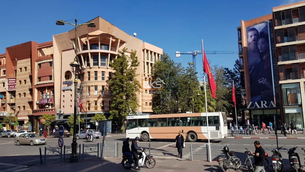 Boulevard Mohammed V Gueliz Marrakech - immobilier hôtelier de prestige