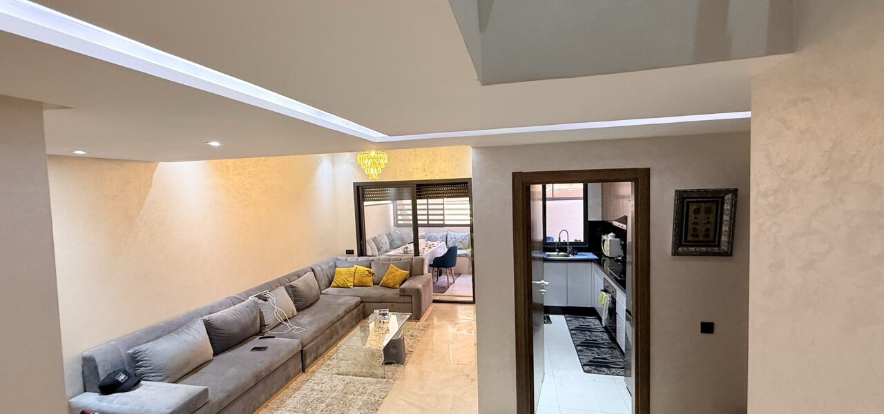 Achat Appartement Duplex Marrakech | 137 m² | 3 Chambres | Proche Menara & Av. Mohammed VI | 2 500 000 DH