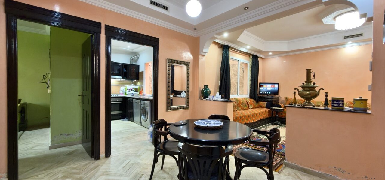 Appartement à Vendre à Marrakech – Quartier Charaf | 118 m², 2 Chambres, Lumineux