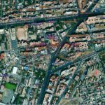 Terrain à vendre 609 m² – Centre Guéliz, Marrakech – Deux façades, orienté sud