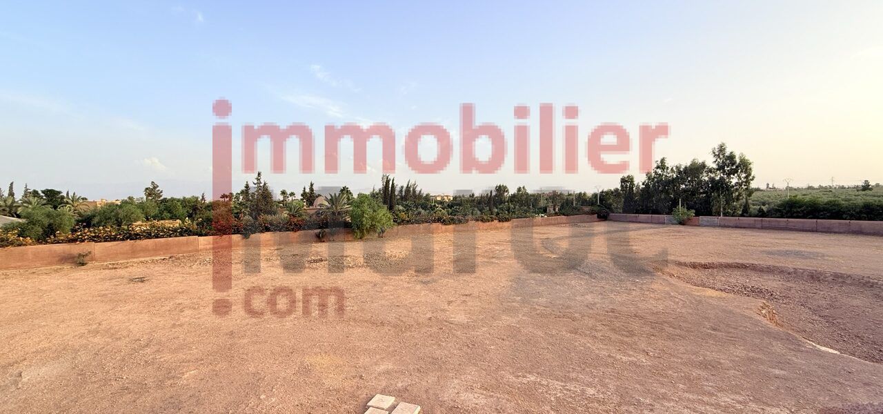 Villa semi-finie 750 m² sur 14 000 m² – Route du Barrage Marrakech – VNA définitive, vue Atlas