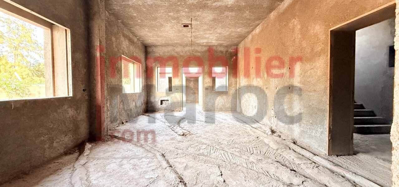 Villa semi-finie 750 m² sur 14 000 m² – Route du Barrage Marrakech – VNA définitive, vue Atlas