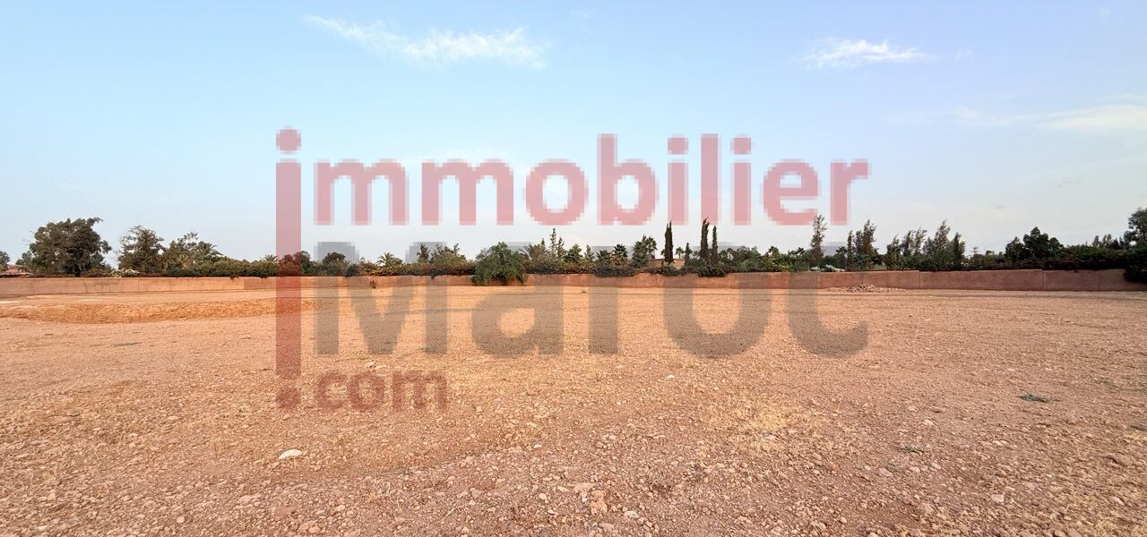 Villa semi-finie 750 m² sur 14 000 m² – Route du Barrage Marrakech – VNA définitive, vue Atlas