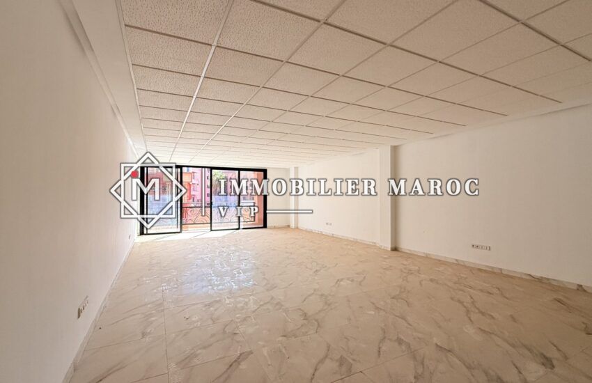 Bureau à Louer Guéliz Marrakech – 81 m² Avenue Mohammed V, 4ᵉ étage