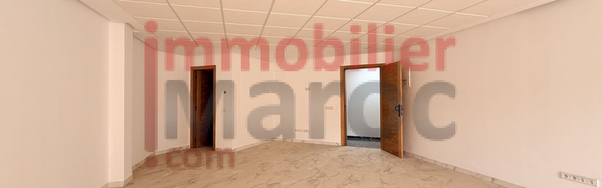 Bureau à Louer Guéliz Marrakech – 81 m² Avenue Mohammed V, 4ᵉ étage