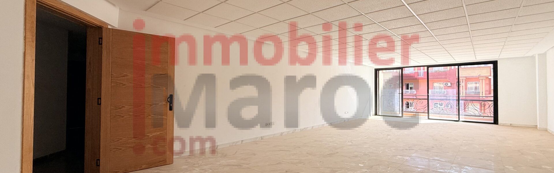 Bureau à Louer Guéliz Marrakech – 81 m² Avenue Mohammed V, 4ᵉ étage