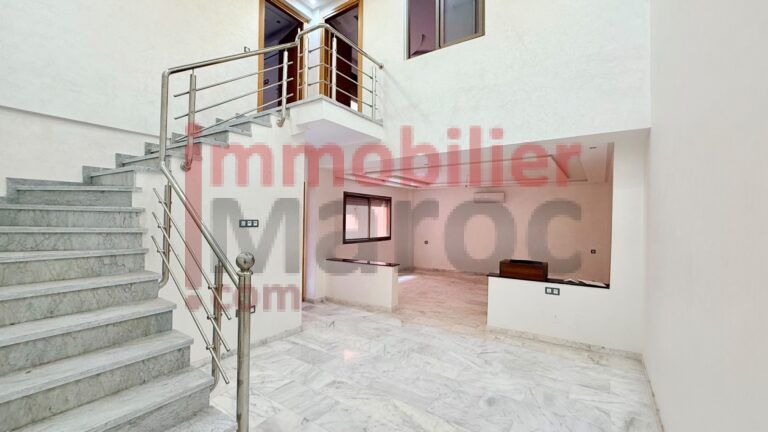 Duplex neuf 126 m² avec patio à vendre – Résidence sécurisée – Guéliz, Marrakech