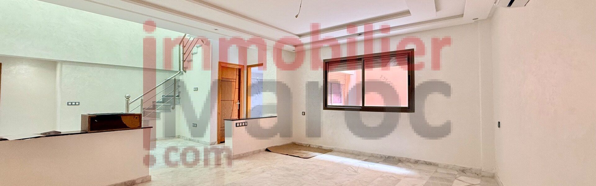 Duplex neuf 126 m² avec patio à vendre – Résidence sécurisée – Guéliz, Marrakech