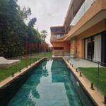 Villa à vendre au Golf d'Argan, Marrakech – 4 chambres, piscine en pierre de Bali