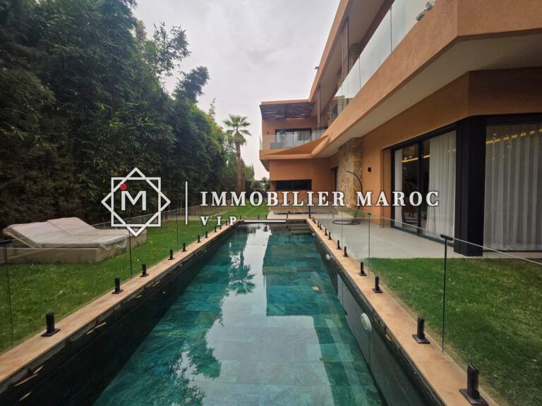 Villa 4 chambres avec piscine à vendre – Golf d&rsquo;Argan, Marrakech | 298 m² sur 630 m²