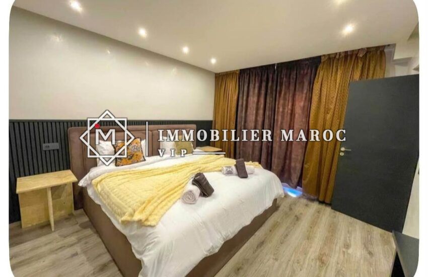 Studio Haut de Gamme Meublé avec Piscine & Gym – Boulevard Abdelkrim El Khattabi, Guéliz Marrakech