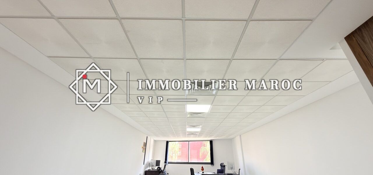 Plateau de Bureau 65 m² à Louer Avenue Yacoub El Mansour, Marrakech – Idéal Cabinet Médical ou Dentaire