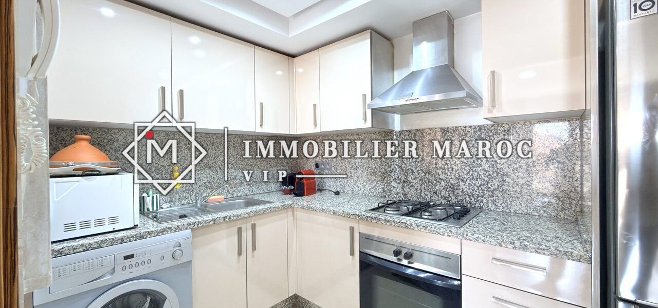 Appartement Meublé à Vendre Guéliz Centre, Marrakech – Près de Carré Eden, Résidence Sécurisée