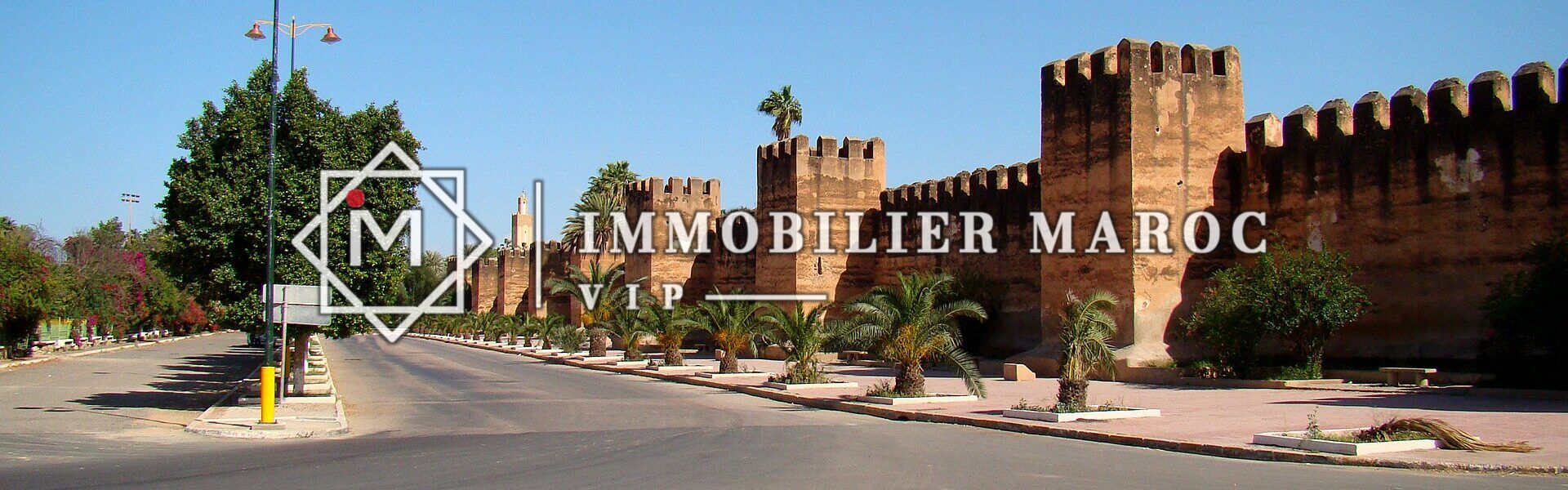 Remparts historiques de Taroudant, vallée du Souss – photo d'illustration de la ville (ce n'est pas l'hôtel à vendre)