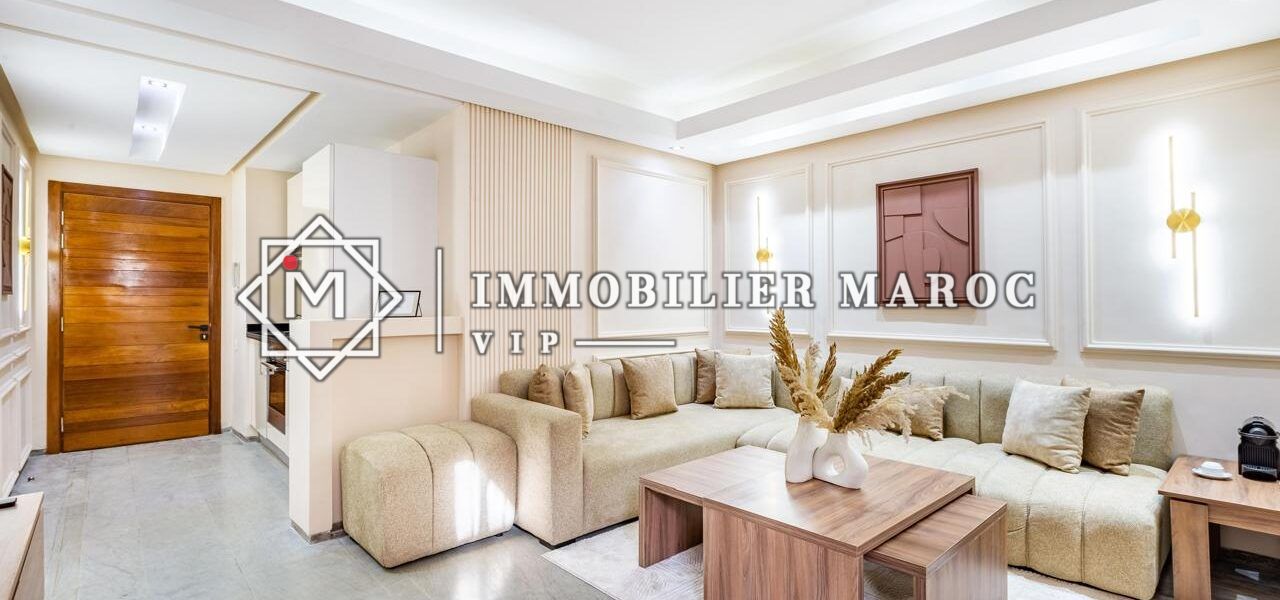 Appartement Meublé 50 m² à Vendre à Guéliz, Marrakech – Résidence Sécurisée