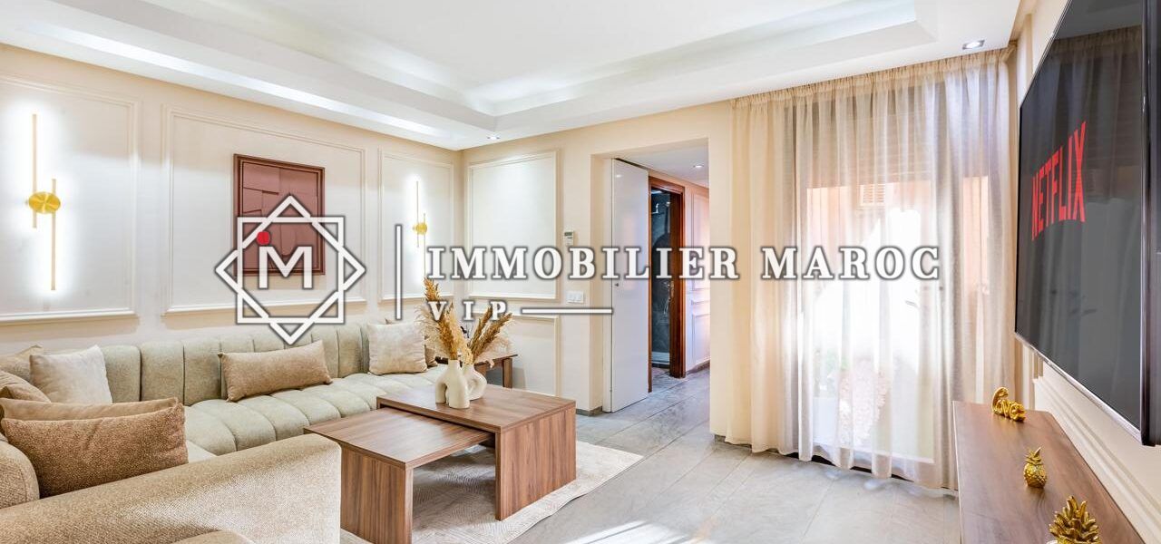 Appartement Meublé 50 m² à Vendre à Guéliz, Marrakech – Résidence Sécurisée
