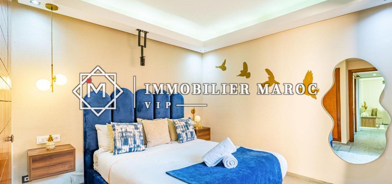 Appartement Meublé 50 m² à Vendre à Guéliz, Marrakech – Résidence Sécurisée