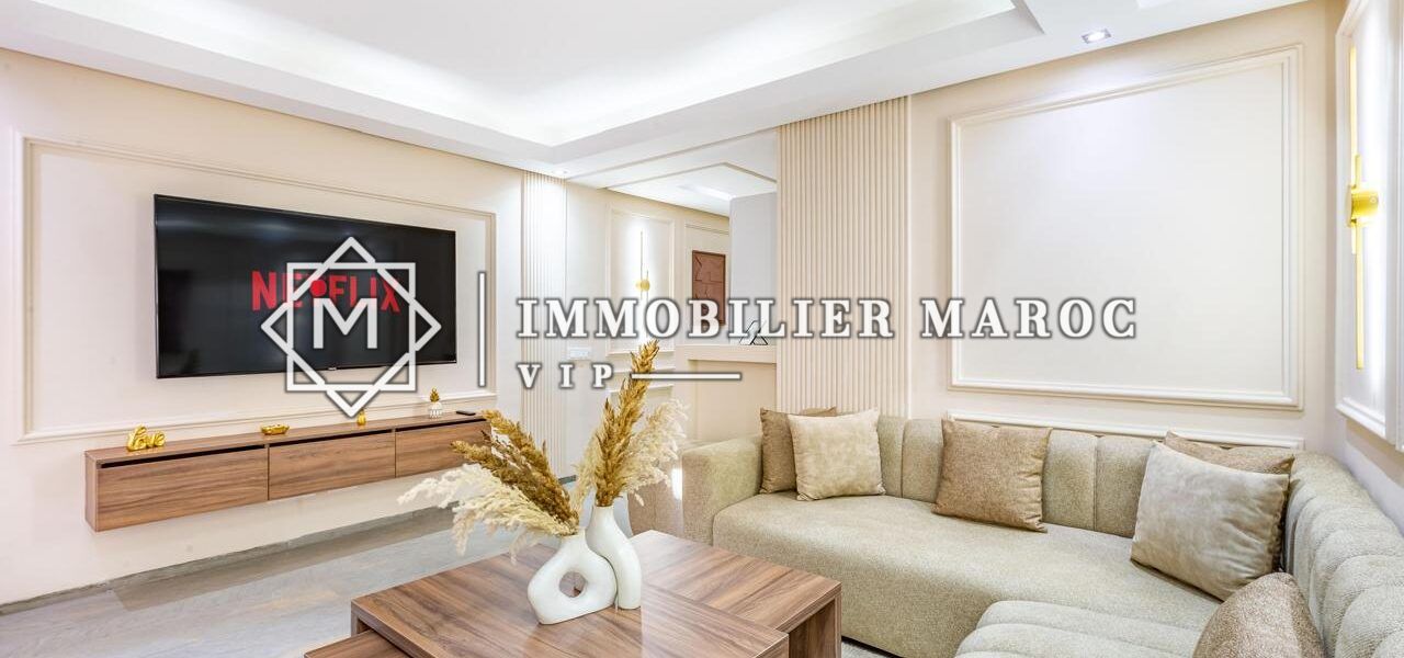 Appartement Meublé 50 m² à Vendre à Guéliz, Marrakech – Résidence Sécurisée