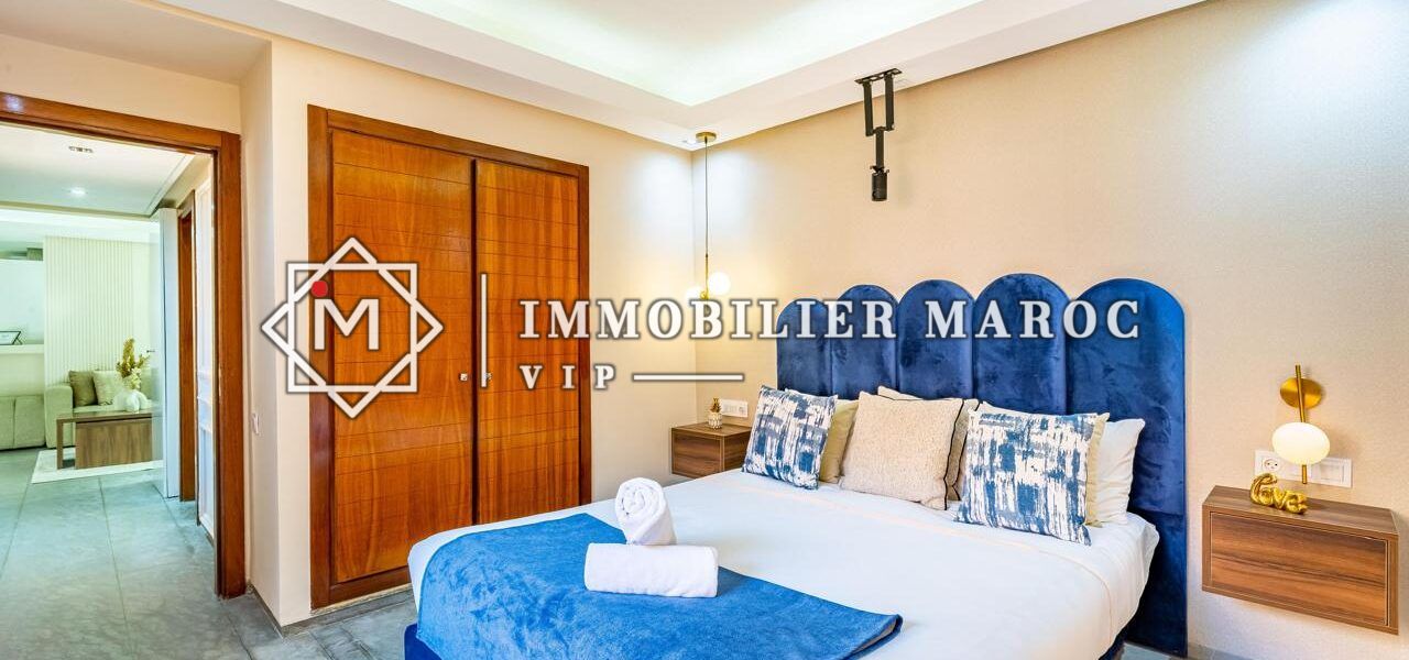 Appartement Meublé 50 m² à Vendre à Guéliz, Marrakech – Résidence Sécurisée
