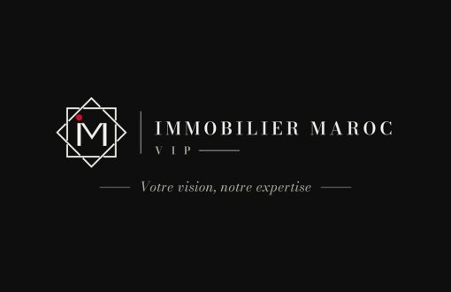 Nouveau logo Immobilier Maroc VIP, agence immobilière à Marrakech